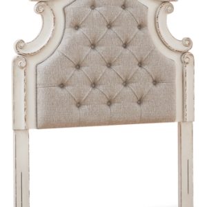 Realyn Twin Upholstered Panel Headboard