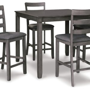 Bridson Counter Height Dining Table and Bar Stools (Set of 5)