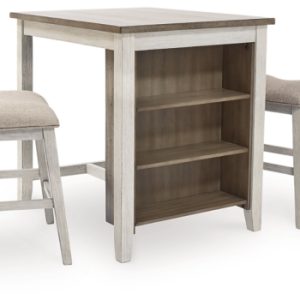 Skempton Counter Height Dining Table and Bar Stools (Set of 3)