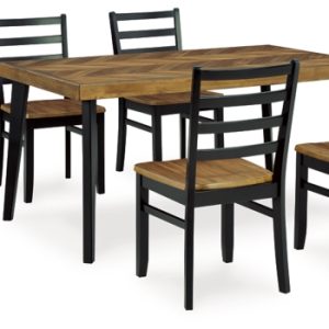 Blondon Dining Table and 6 Chairs (Set of 7)
