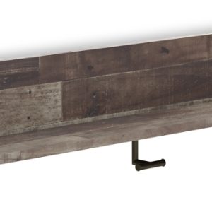 Neilsville Wall Mounted Coat Rack with Shelf