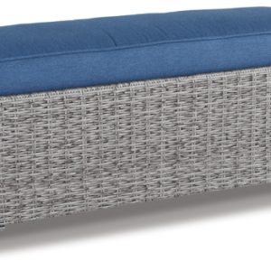 Naples Beach Outdoor Bench with Cushion