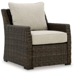 Brook Ranch Outdoor Lounge Chair with Cushion