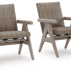 Cliff Trails Outdoor Rocking Arm Chair (Set of 2)