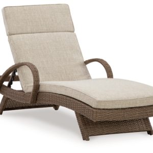 Beachcroft Outdoor Chaise Lounge with Cushion
