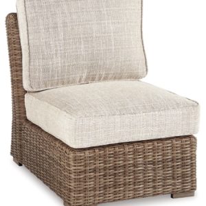 Beachcroft Outdoor Armless Chair with Cushion