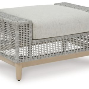 Seton Creek Outdoor Ottoman with Cushion